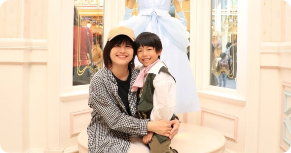 Yちゃんご家族の写真